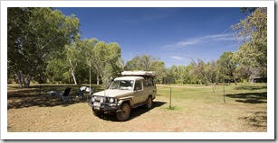 Our camping spot for the final night at El Questro