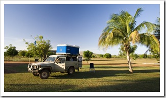 Camping at Kalumburu Mission