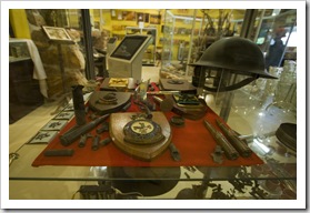 WWII artifacts in the Kalumburu Mission museum