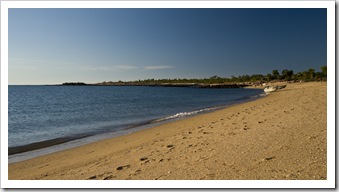 The beach at McGowan's Island