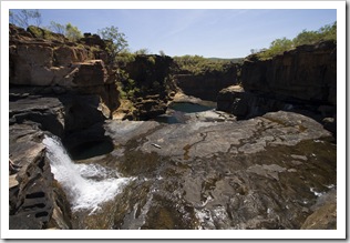 View from the top of Mitchell Falls