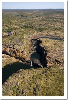 Mitchell Falls from the air