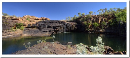 The swimming hole and plunge pool at Manning Falls