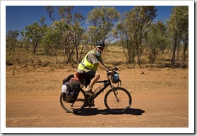 A crazy cyclist tackling the Gibb