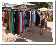 Lisa at the Broome markets