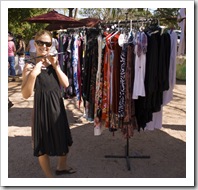 Lisa at the Broome markets