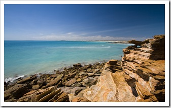 Gantheaume Point with Cable Beach in the distance