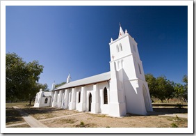 The church at Beagle Bay