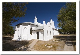 The church at Beagle Bay