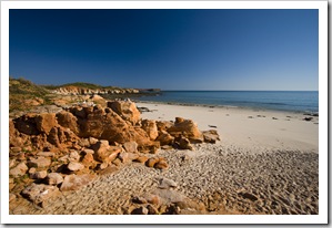 The eastern beach at Cape Leveque
