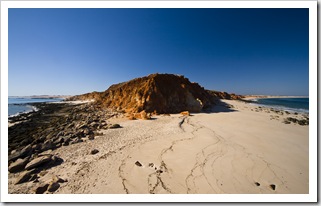 The tip of Cape Leveque