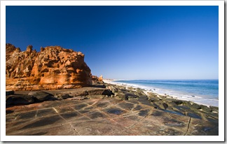 The western beach at Cape Leveque