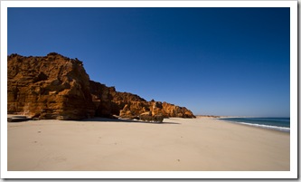 The western beach at Cape Leveque