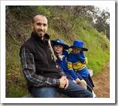 Sam, Jordan and Grace at Morialta