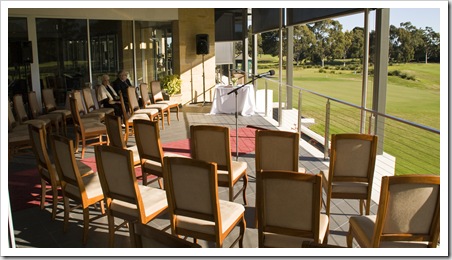 The setting at Kooyonga Golf Course