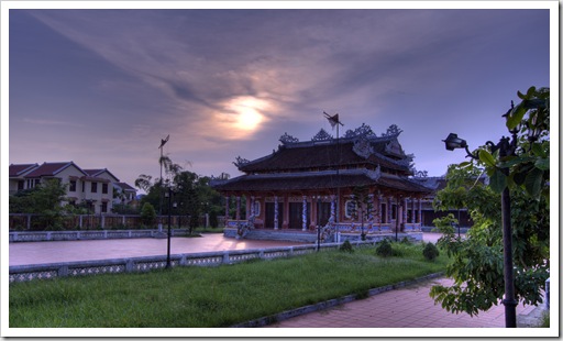 The Confucius Temple next to our hotel