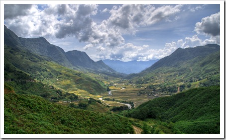 Looking down the valley toward Lao Chai and Ta Van 