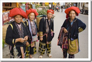 Red Dao people in Sapa