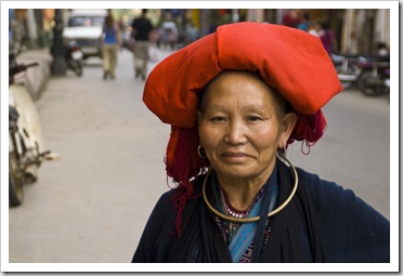 Red Dao people in Sapa