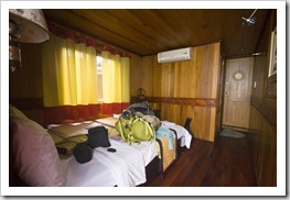 Our room on the junk at Halong Bay