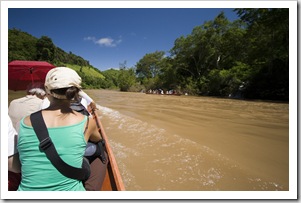 On the way from Tad Sae Waterfall back to the elephant village