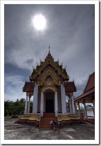 One of the many temples around central Vientiane