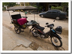 Our chariot for touring the temples of Angkor