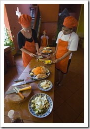 Our cooking class in Siem Reap