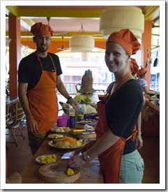 Our cooking class in Siem Reap