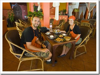 Our cooking class in Siem Reap