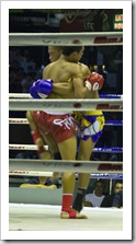 Muay Thai fighting at Lumphini Stadium