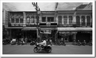 Store fronts in the old section of Phuket Town