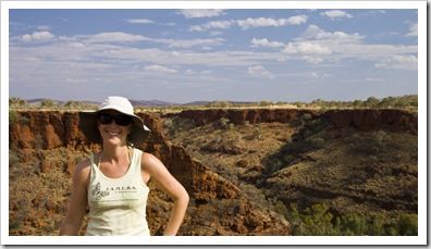 Panorama of Dales Gorge in the afternoon sun