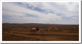 The main fuel depot at the Tom Price mine