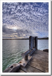 The Kalbarri boat harbour