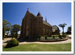 The beautiful Catholic church in Northampton