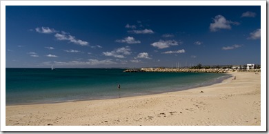 Town Beach in Geraldton