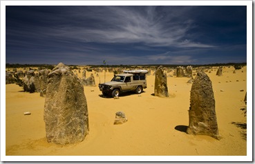 The Tank amidst The Pinnacles Desert in Nambung National Park