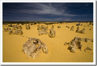 The Pinnacles Desert in Nambung National Park