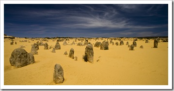 The Pinnacles Desert in Nambung National Park