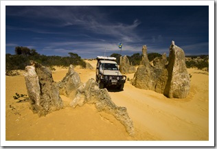 The Pinnacles Desert in Nambung National Park