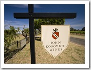 John Kosovich Wines with hand-dug cellars to boot!