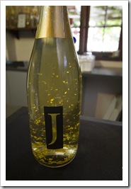 Gold-infused sparkling at Jane Brook Estate Wines