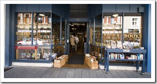 An eclectic book store in Fremantle