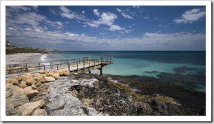 The beach at Triggs Point