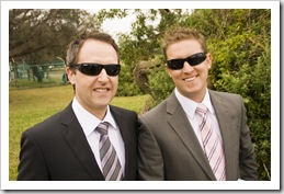 Jarrod and Stacey's Wedding: Matt and Owen