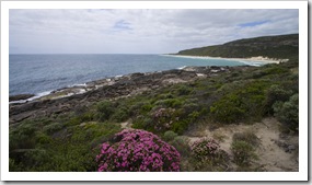 The coastline near Conto Spring