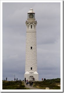 The lighthouse at Cape Leeuwin