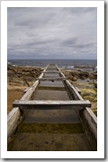 The channel to the old water wheel at Cape Leeuwin