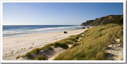 Salmon Beach in Point D'entrecasteaux National Park